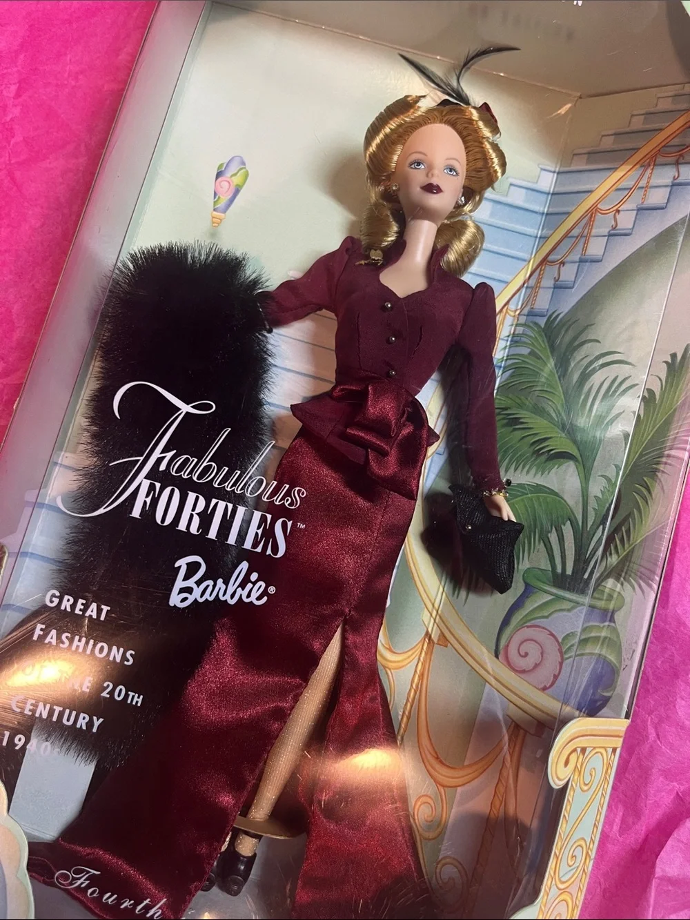 1999 Fabulous Forties Barbie Doll Great Fashions of the 20th Century NRFB